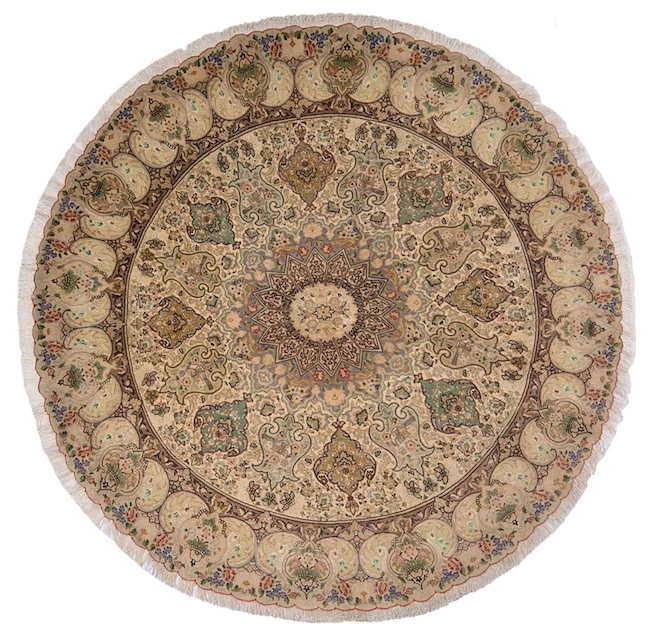 PISCES Persian Tabriz 190x190cm