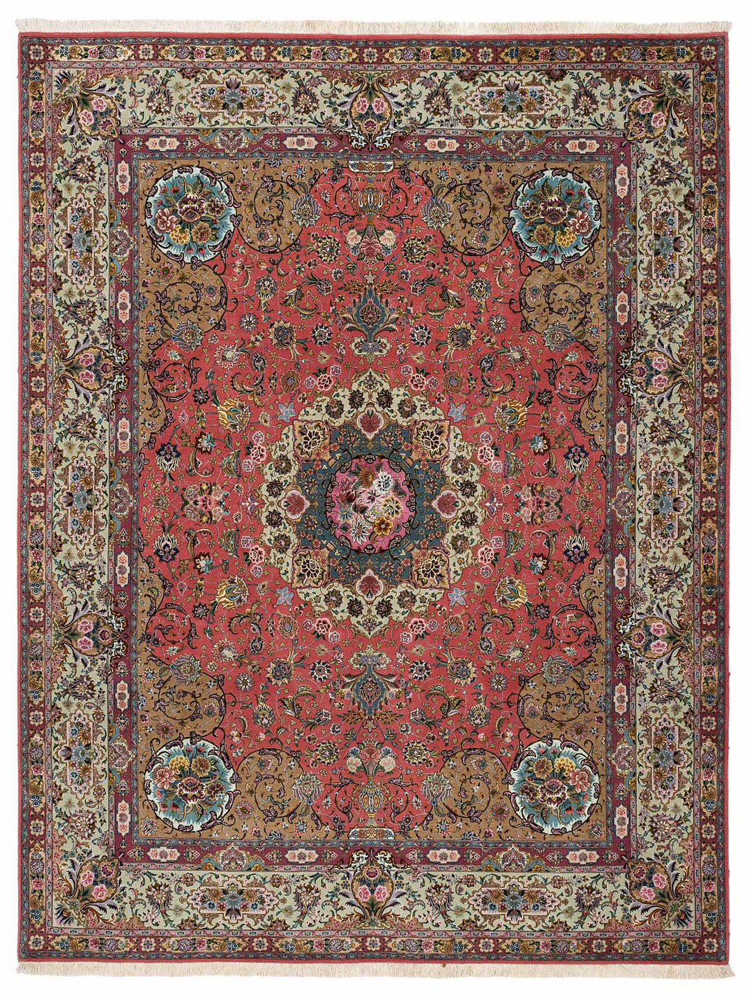 ROSE Persian Tabriz 70 Raj 245x200cm
