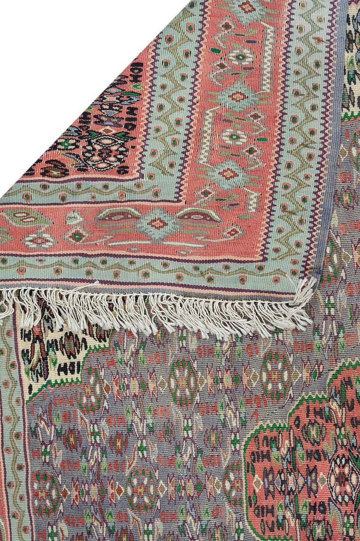 SINGAPORE Vintage Senneh Kilim 240x140cm