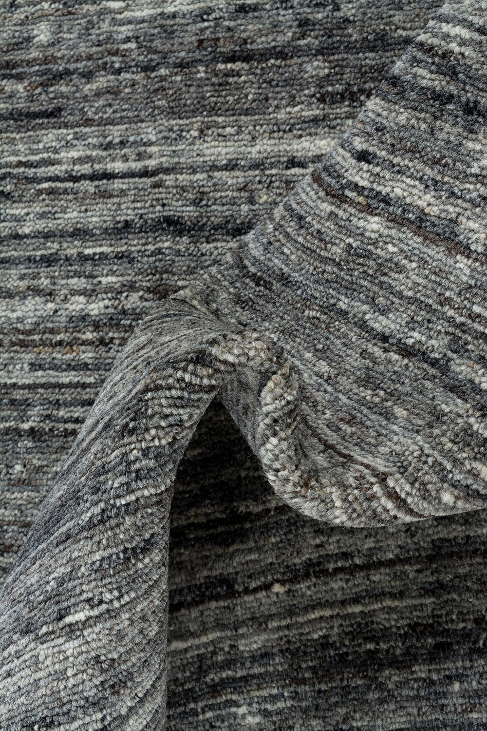 SLATE Plain Rug - Shades of Dark Grey