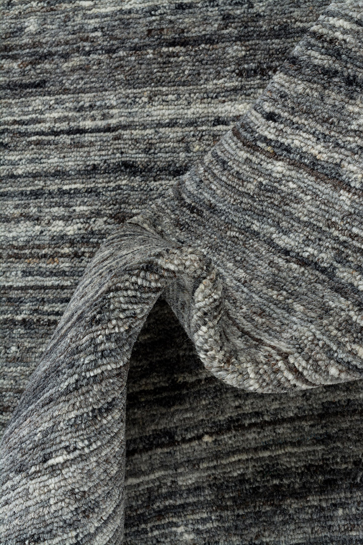 SLATE Plain Rug - Shades of Dark Grey