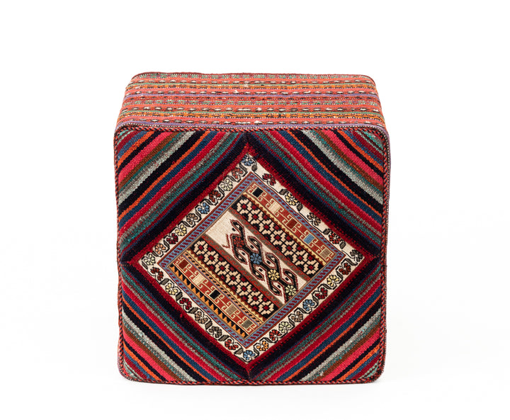 LYLA Vintage Ottoman 50x48x46cm