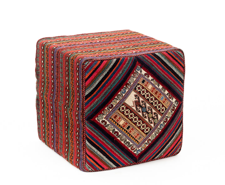 LYLA Vintage Ottoman 50x48x46cm