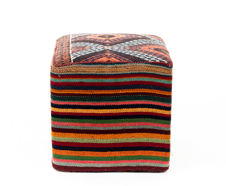 KIAN Vintage Ottoman 50x48x46cm