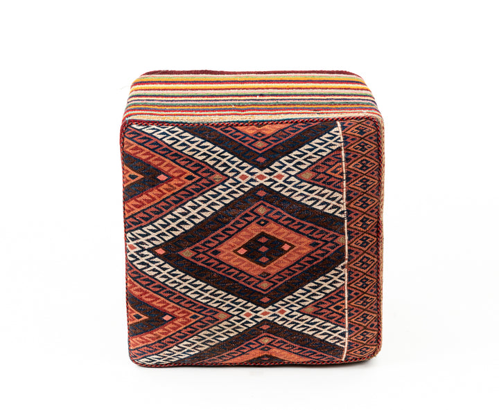 KIAN Vintage Ottoman 50x48x46cm