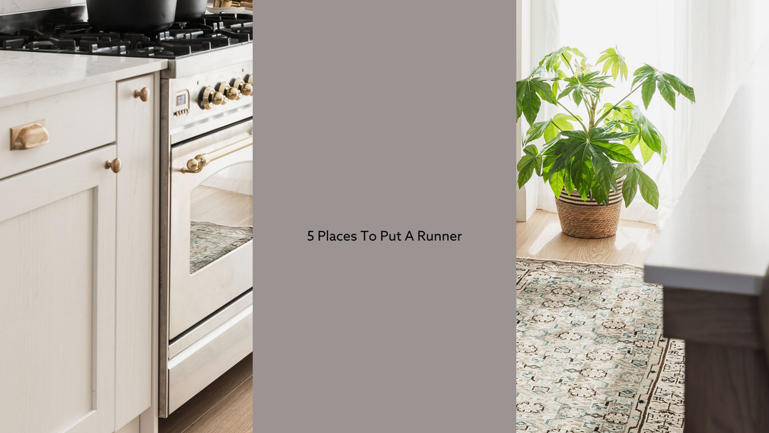 5 Places To Put A Runner