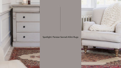 Spotlight: Persian Senneh Kilim Rugs