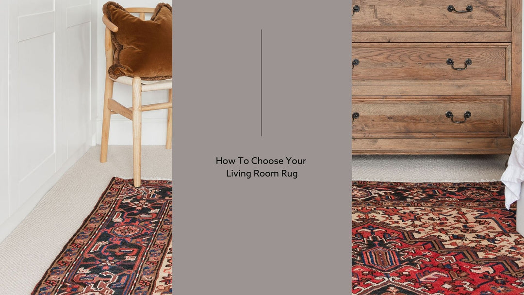 How To Choose Your Living Room Rug