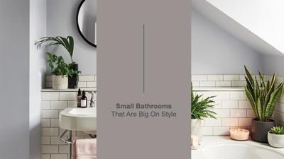 Small Bathrooms That Are Big On Style