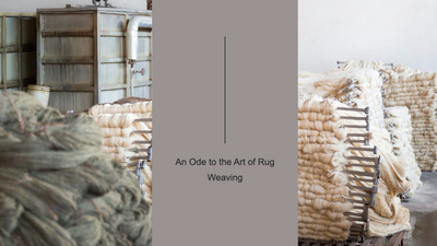 An Ode to the Art of Rug Weaving