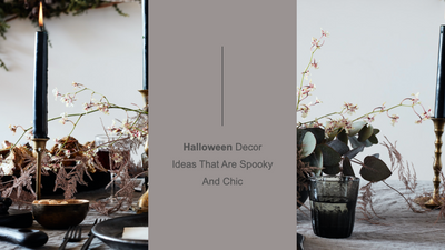 Halloween Decor Ideas That Are Spooky And Chic