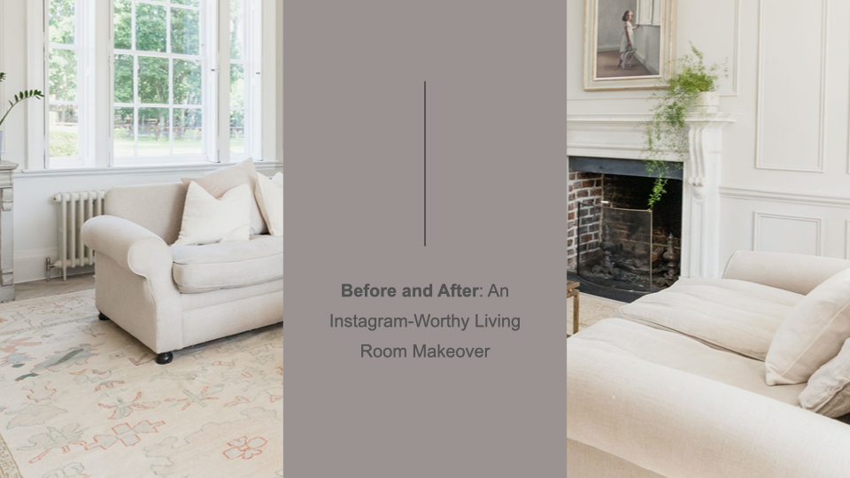 Before and After: An Instagram-Worthy Living Room Makeover