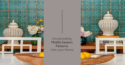 Incorporating Middle Eastern Patterns into your Home
