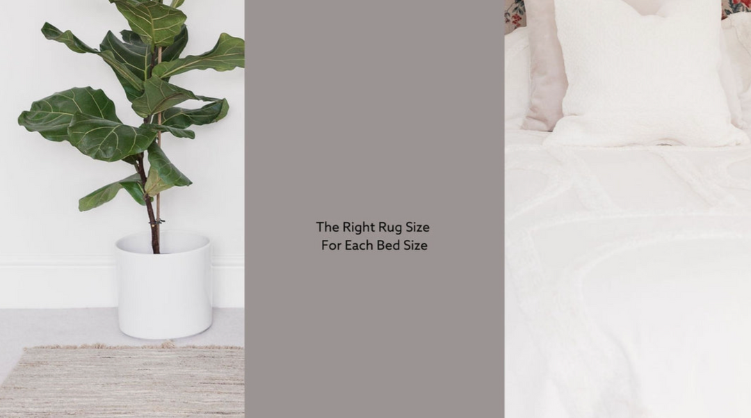 The Right Rug Size For Each Bed Size