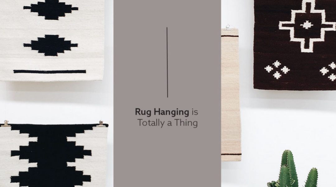 Rug Hanging Is Totally A Thing