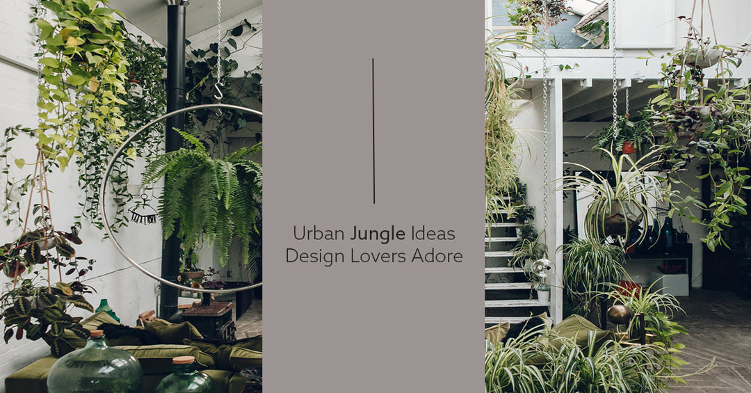 Urban Jungle Ideas Design Lovers Adore (+5 ways the freshen up your decor with indoor plants!)