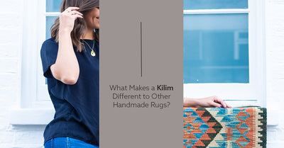 What makes a Kilim different to other handmade rugs?