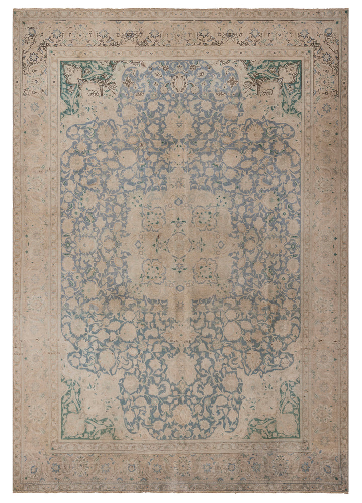FLONA Vintage Distressed  Tabriz 390x280cm