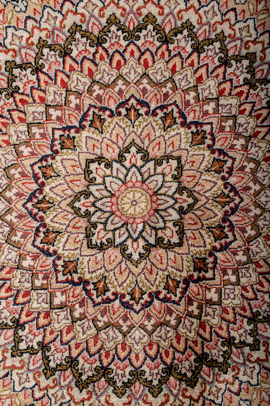 CADEN Signed Persian Qum Silk 350x250cm