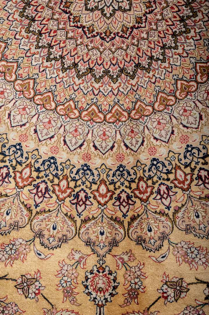 CADEN Signed Persian Qum Silk 350x250cm