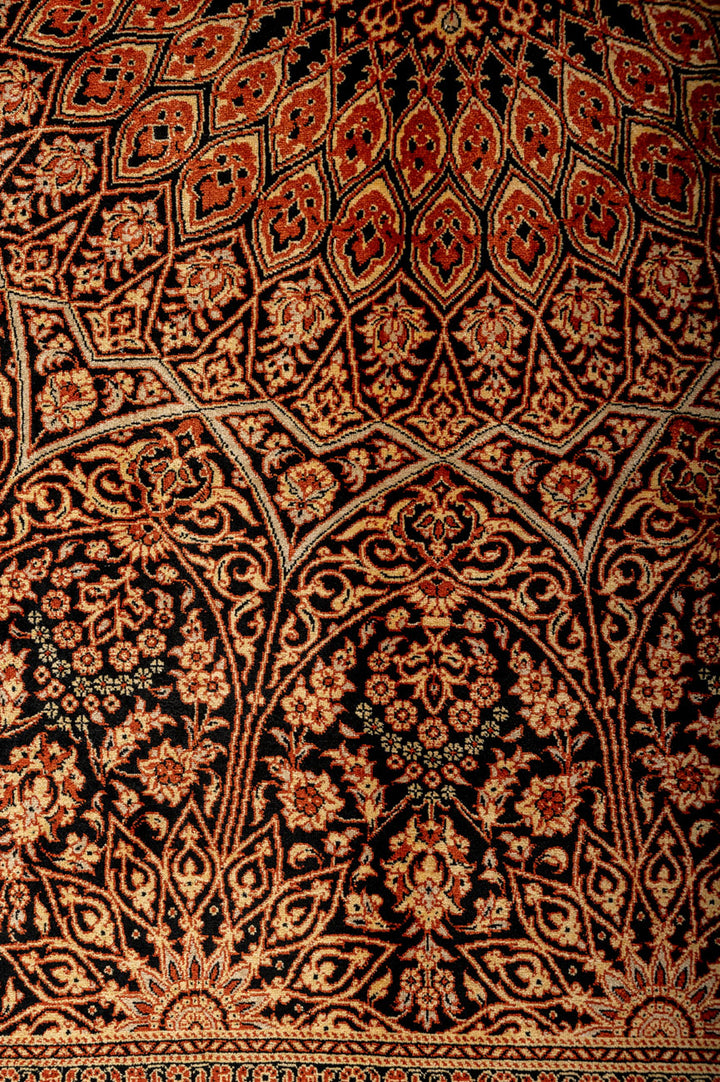 LAYA Signed Persian Qum Silk 154x104cm