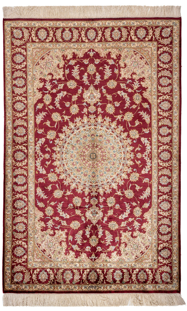 KAIA Signed Persian Qum Silk 153x101cm