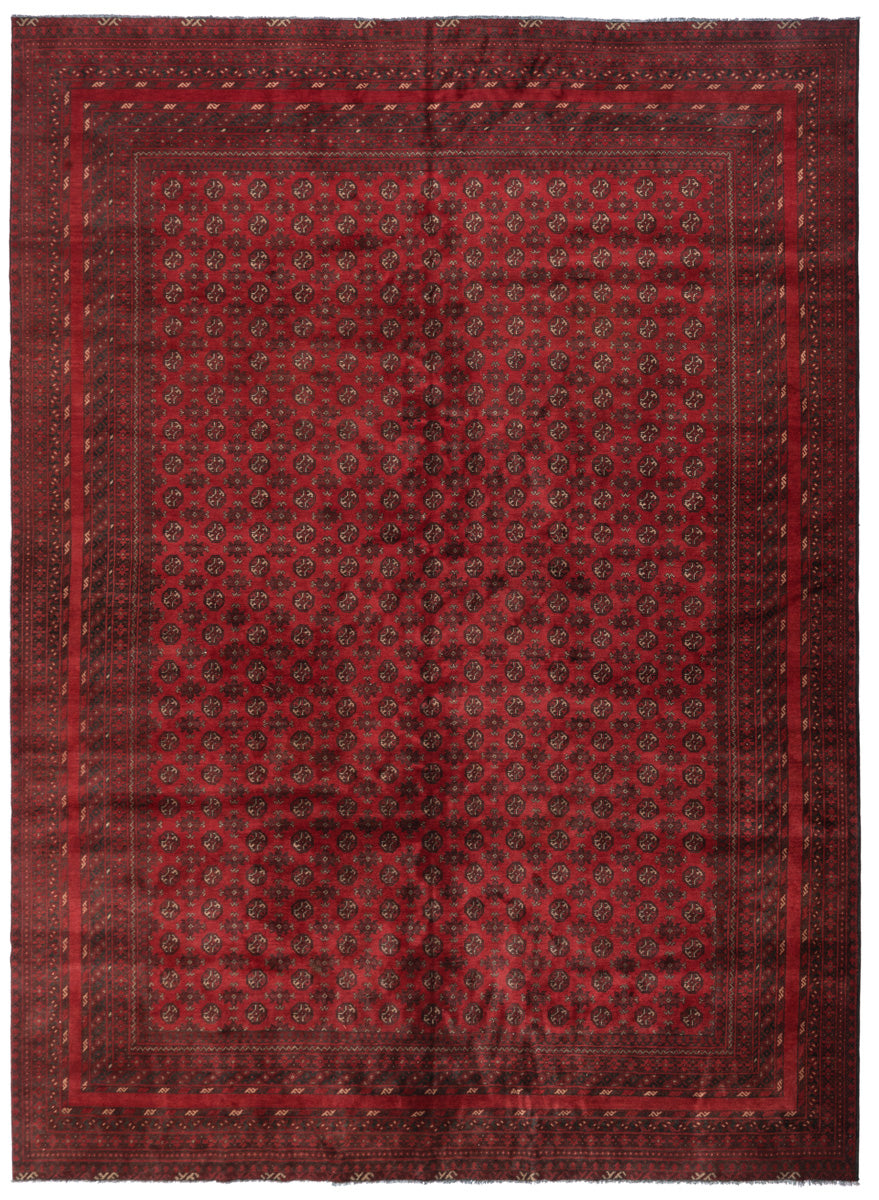 HUNTER LYRA Red Afghan 508x384cm