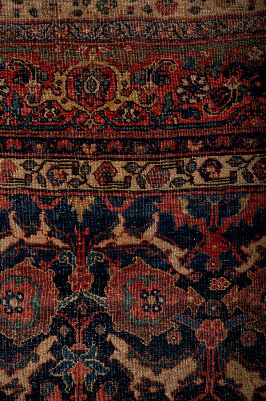 ADDAX Antique Persian Bidjar 365x362cm