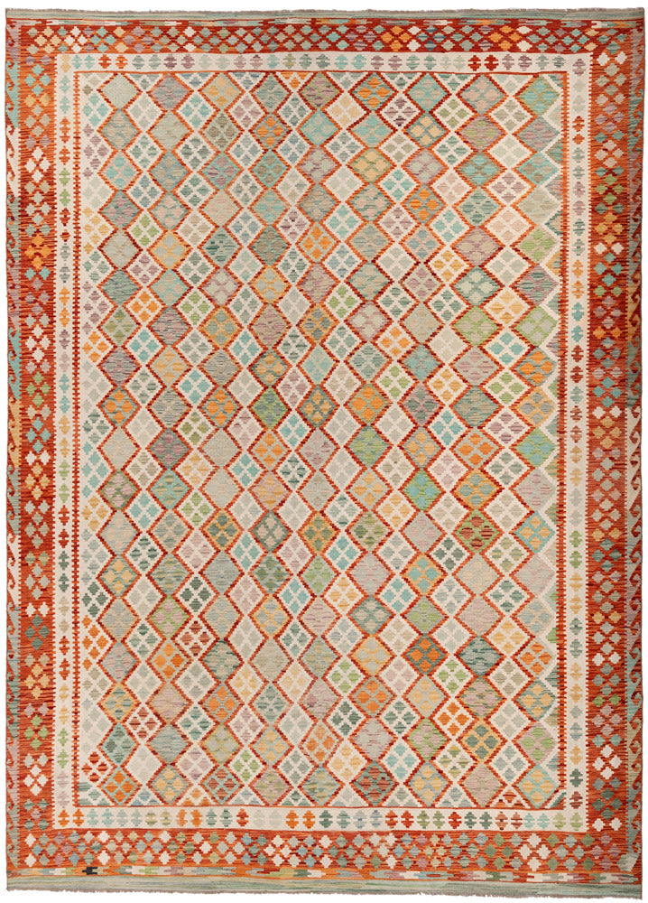 PEARL Kilim 442x365cm | Lilla Rugs | Rugs London