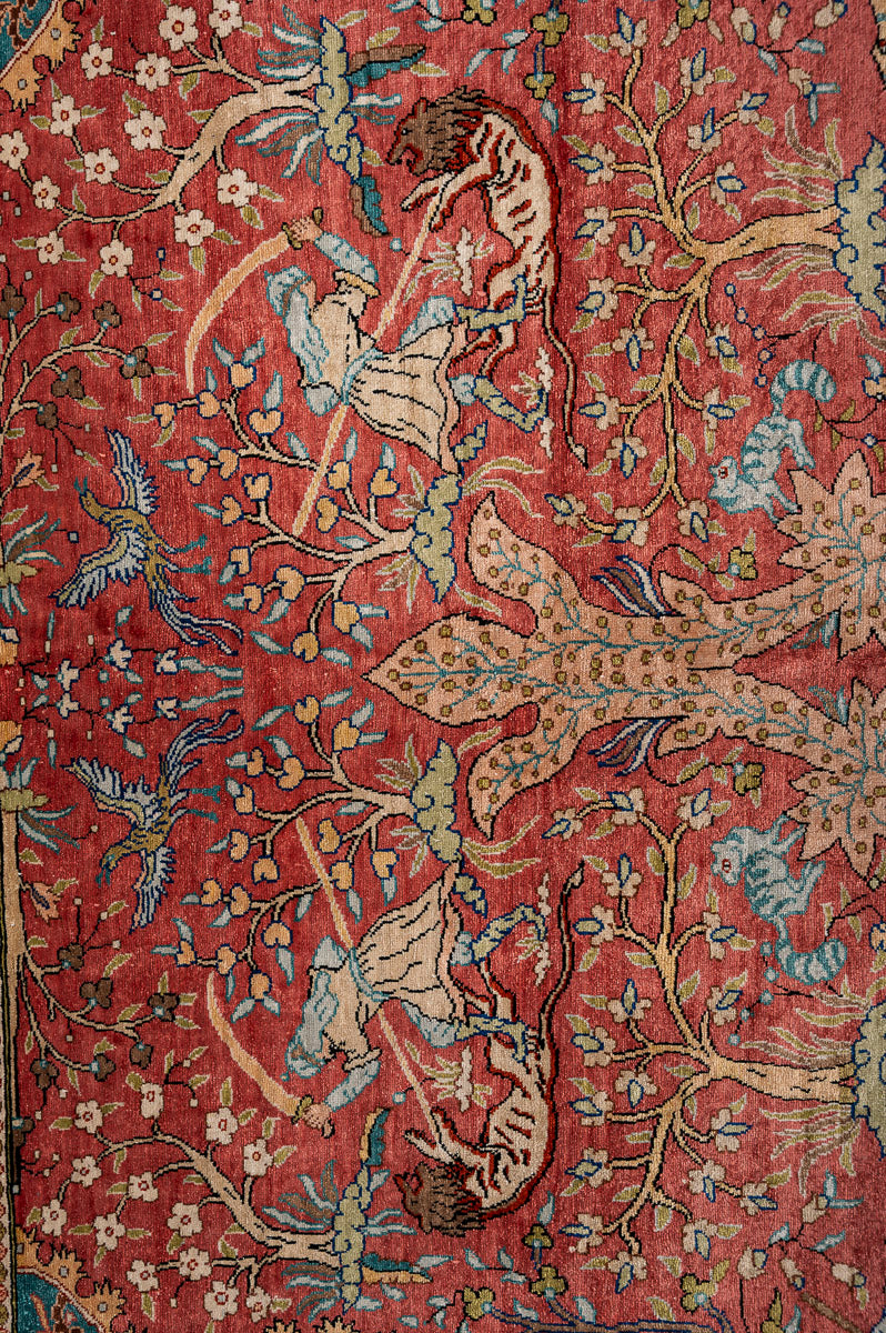 SUFFOLK Vintage Turkish Kayseri Silk 311x206cm