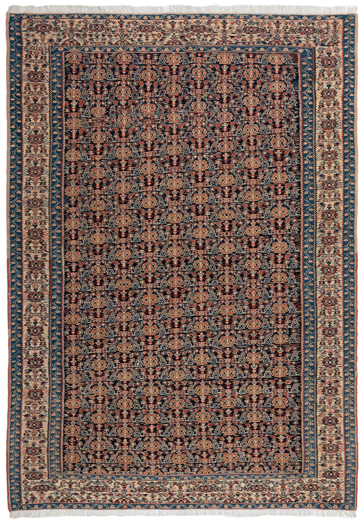 KANTANA Vintage Senneh Kilim 221x160cm