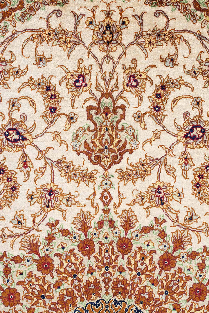 MACHA Signed Qum Silk 198X128cm