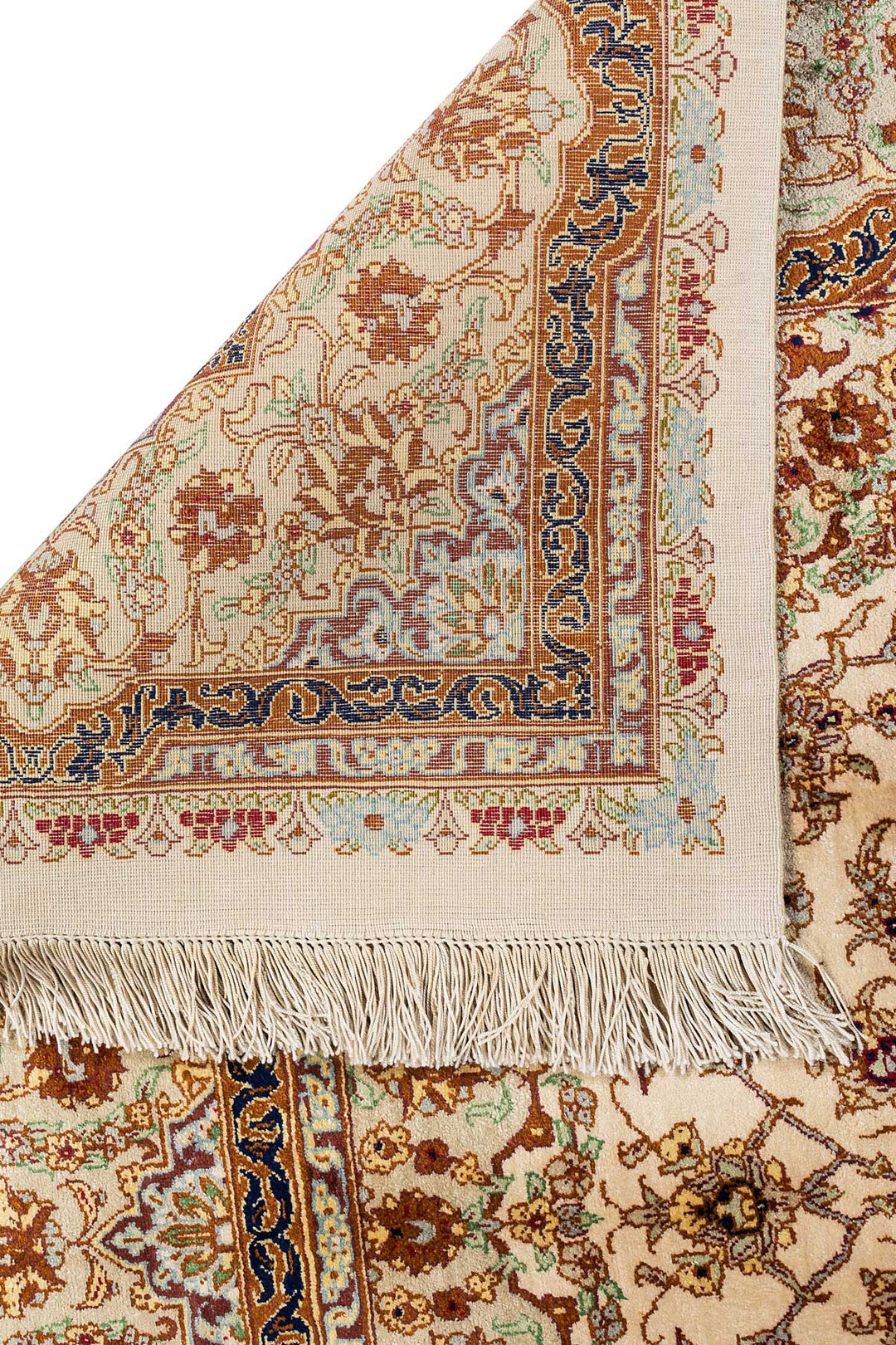 MACHA Signed Qum Silk 198X128cm