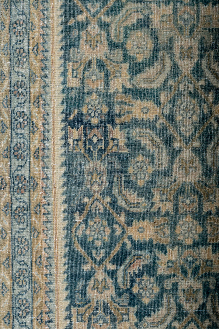 BAM Vintage Distressed  Persian Malayer Runner 314x87cm