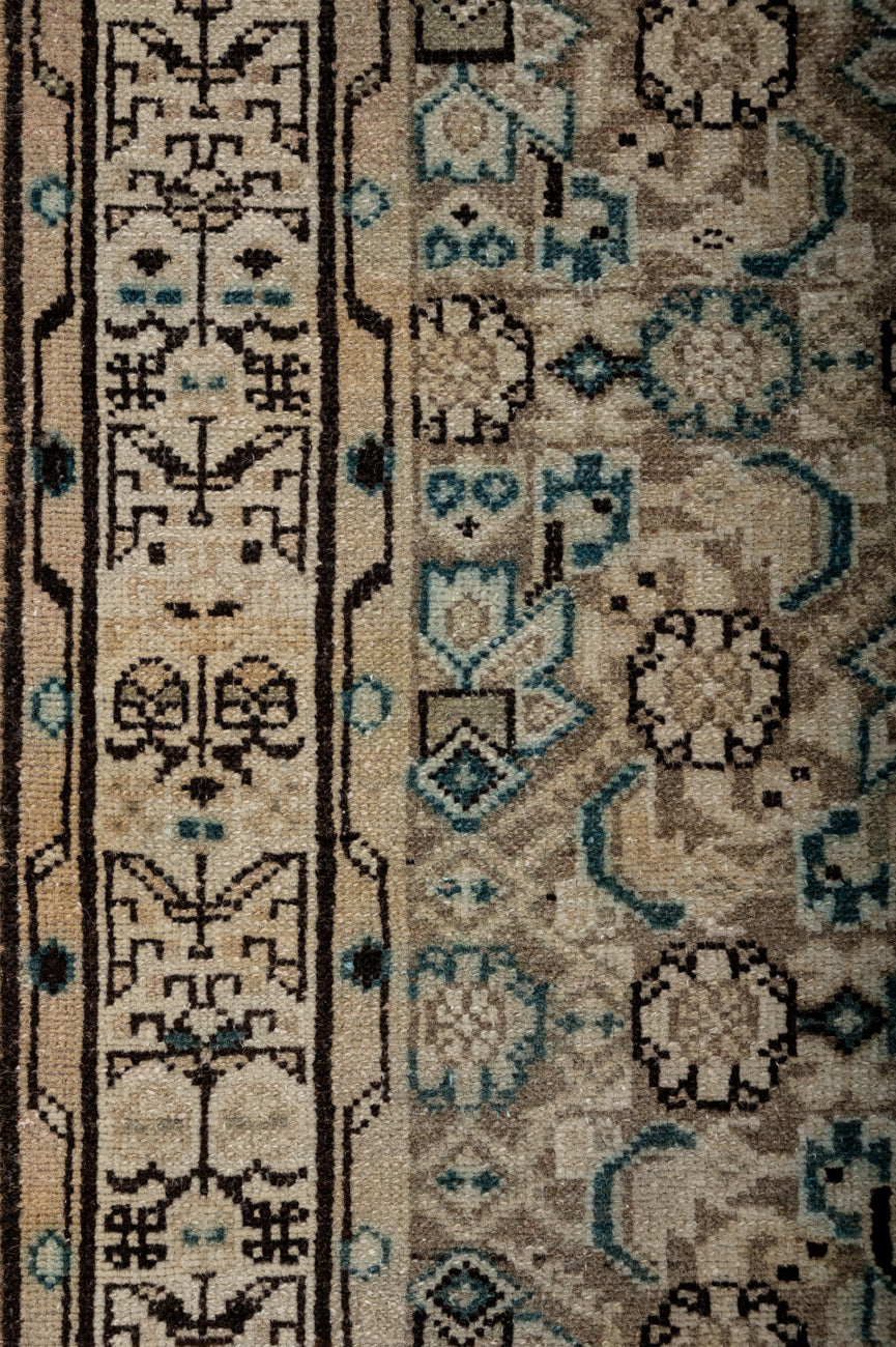 FRALEY Vintage Distressed Persian Sarouk Runner 502x80