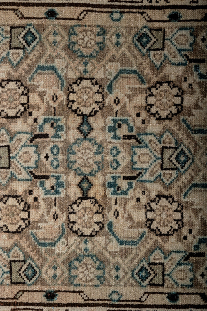 FRALEY Vintage Distressed Persian Sarouk Runner 502x80