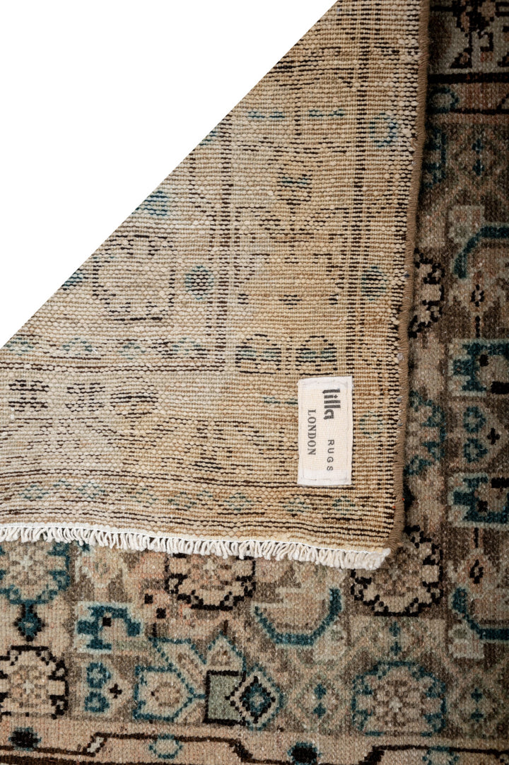 FRALEY Vintage Distressed Persian Sarouk Runner 502x80