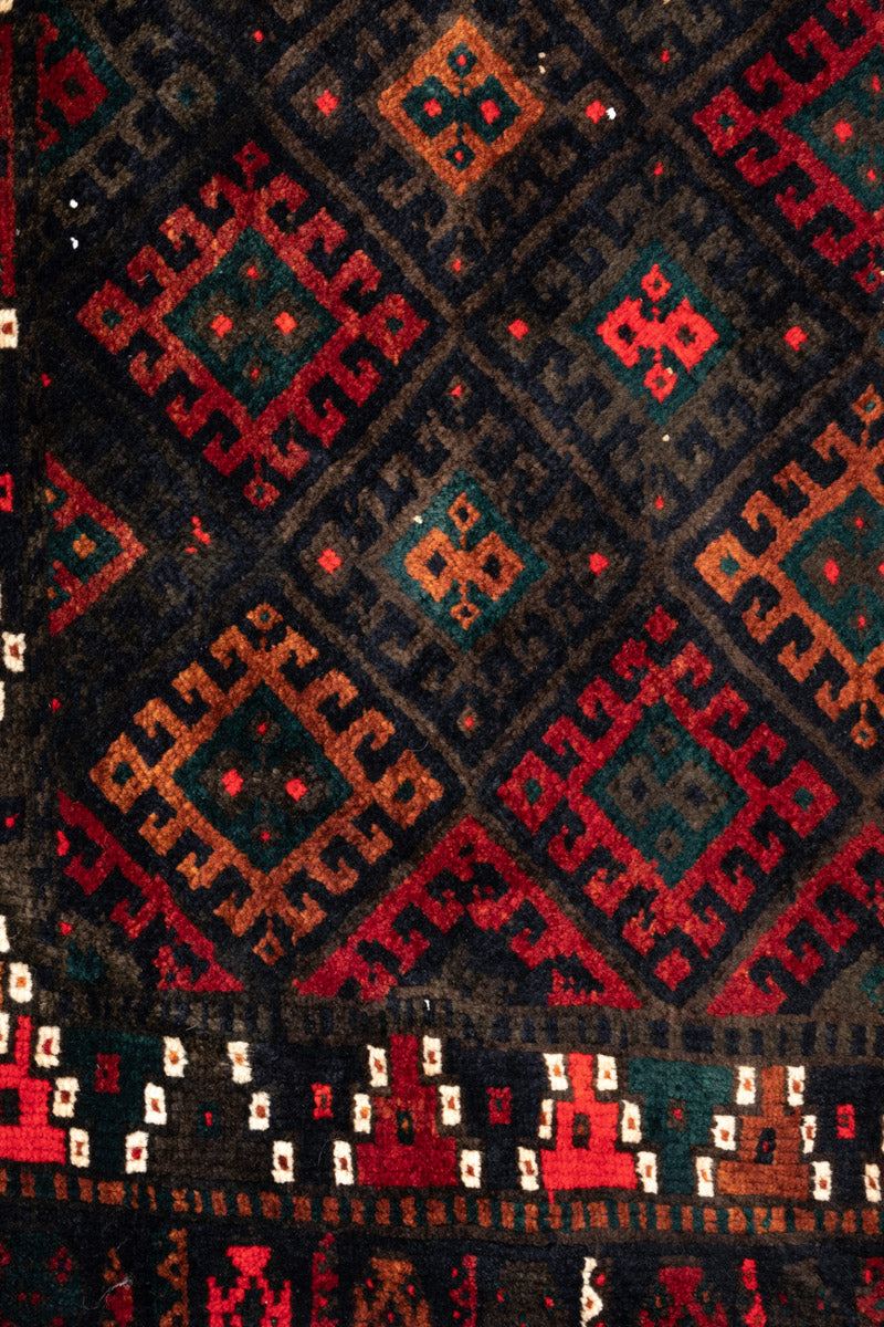 WANTO Vintage Persian Khorjin Saddlebag 177x105cm