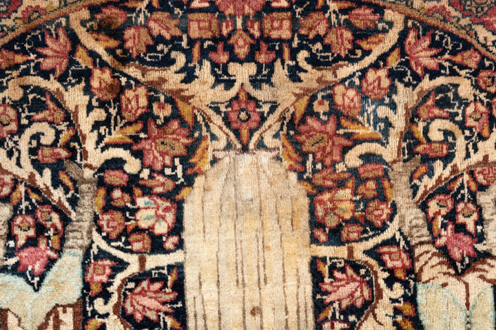 VERTRAUEN Antiker persischer Laver 85x62cm