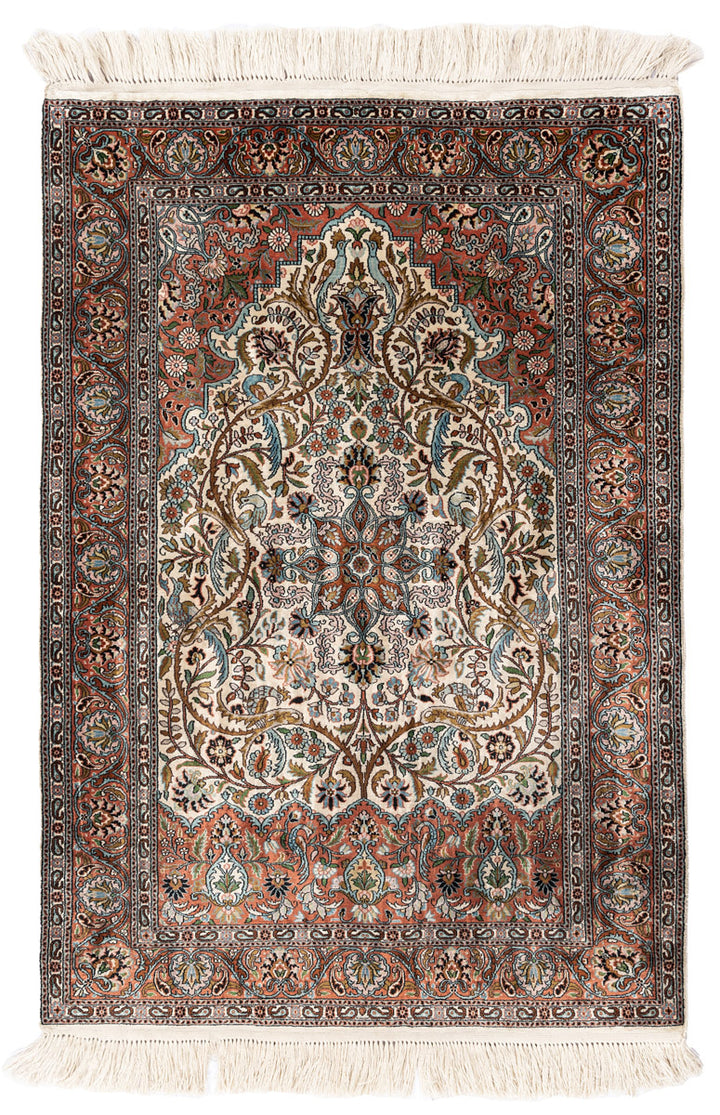 LUCIA Luxury Kashmir Silk 89x61cm