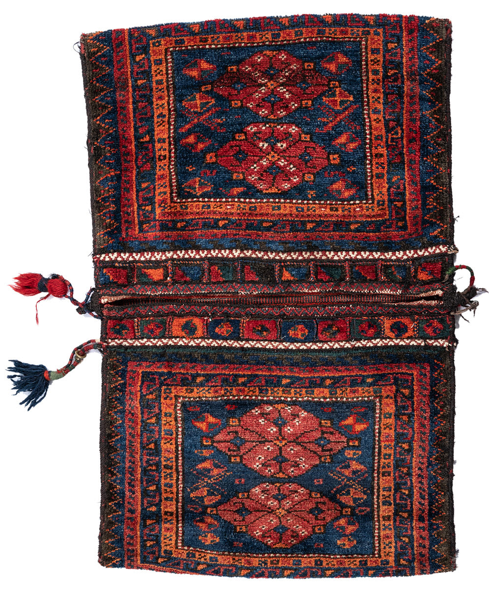 MACON Vintage Persian Khorjin Saddlebag 95x70cm