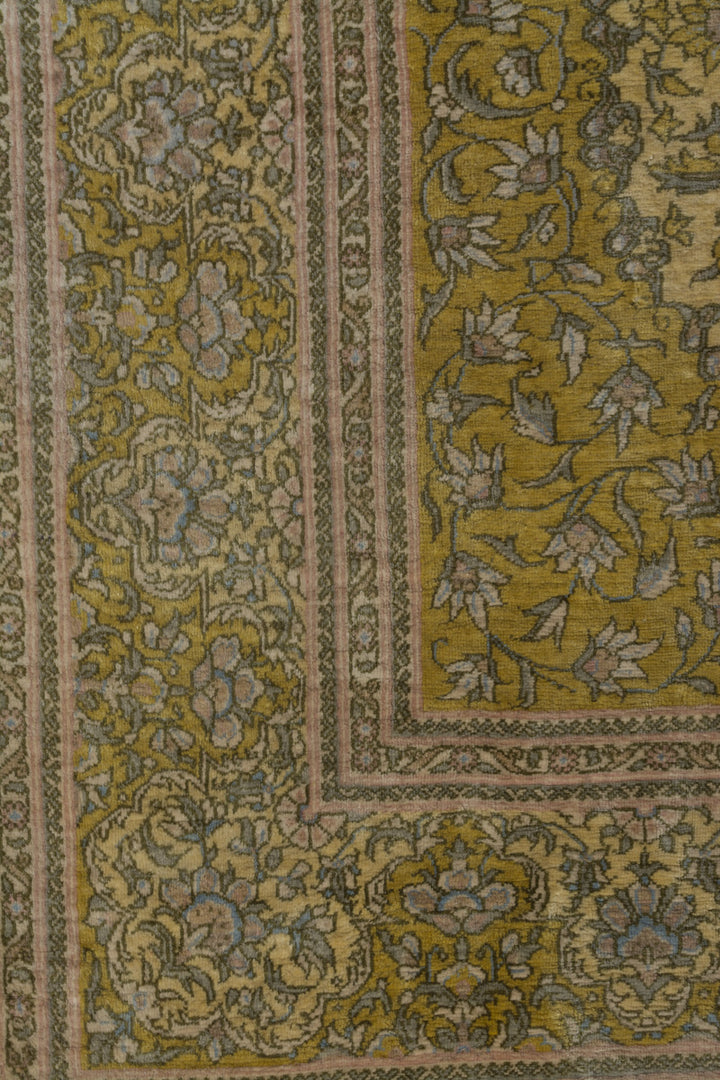 GOLDEN Persian Qum Silk 145x96cm