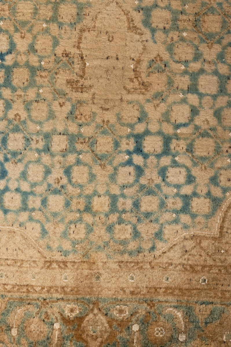 ELIJAH Vintage Distressed Persian Tabriz 145x102cm