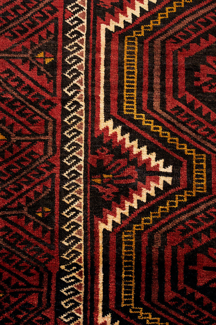 THYME Persian Baluch 255x119cm Red Rug