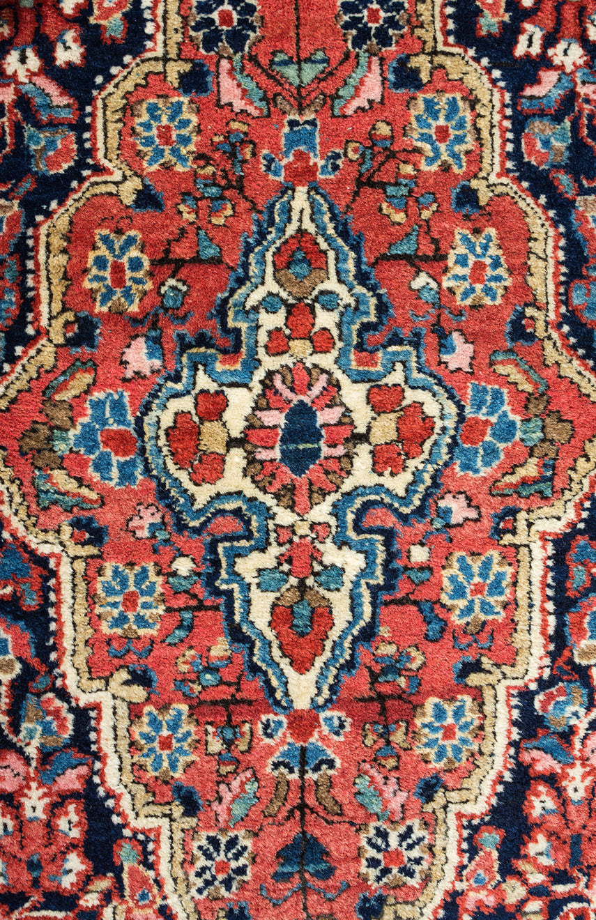 MURRAY Vintage persischer Sarouk 205x135cm