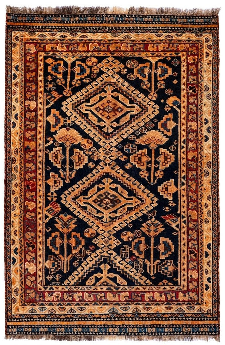 FAI 2 Vintage Persian Qashqai 157x105cm