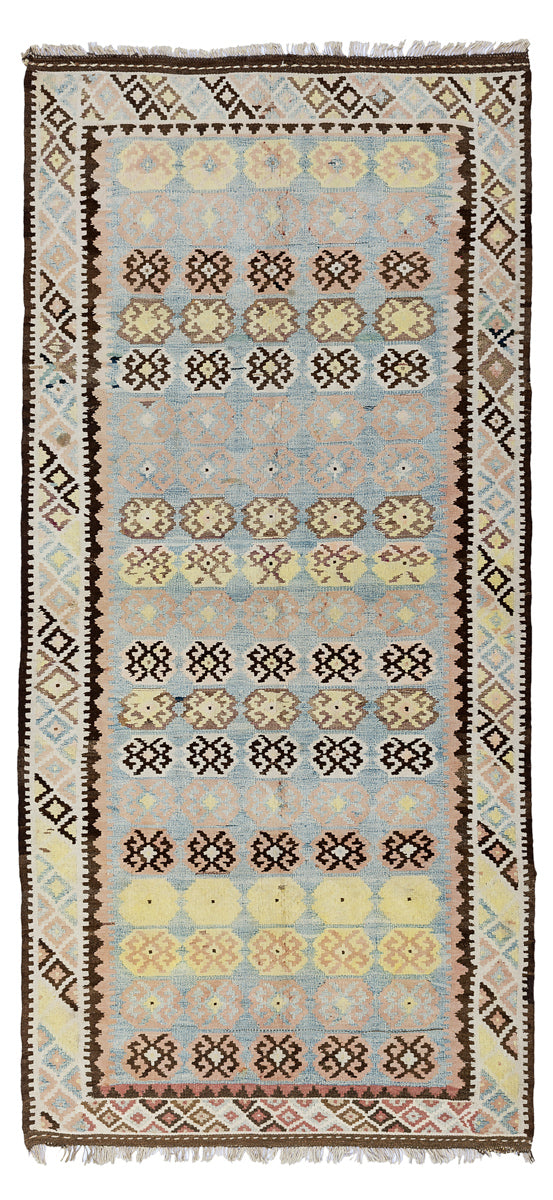 SASSY Vintage Persian Qashqai Kilim 230x112cm