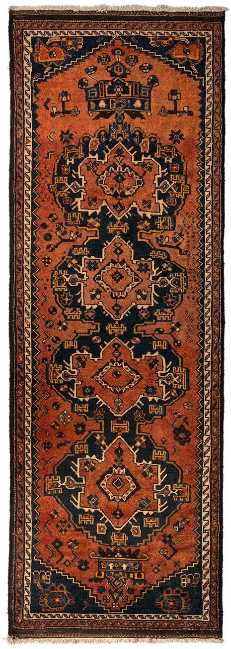 LANA Vintage Persian Qashqai Runner 334x115cm