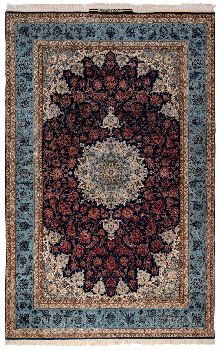 MAPEL Vintage Signed Persian Isfahan 234x148cm