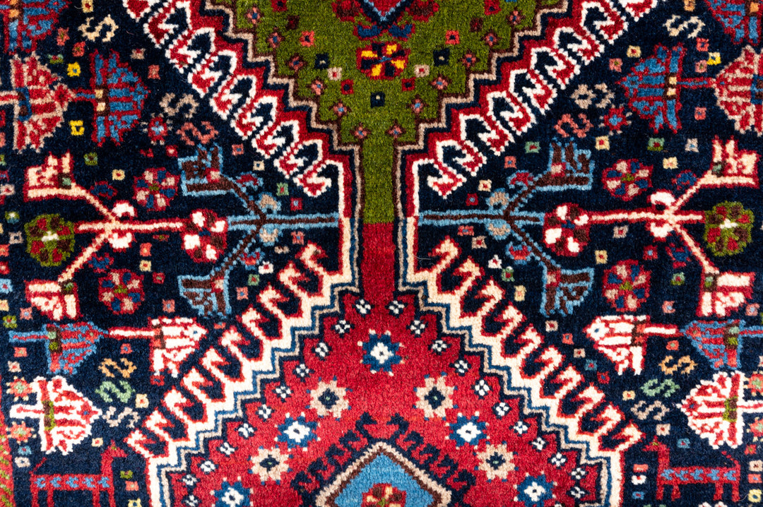JENS Persian Yalameh Ottoman 90x65x45cm
